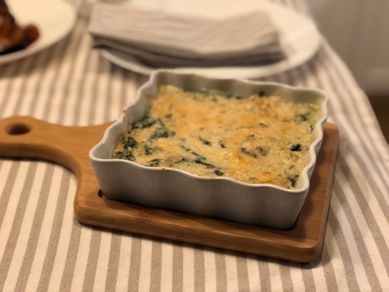 Easy spinach soufflé that anyone can do