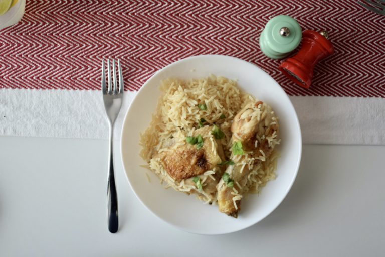 One-pot easy chicken risotto